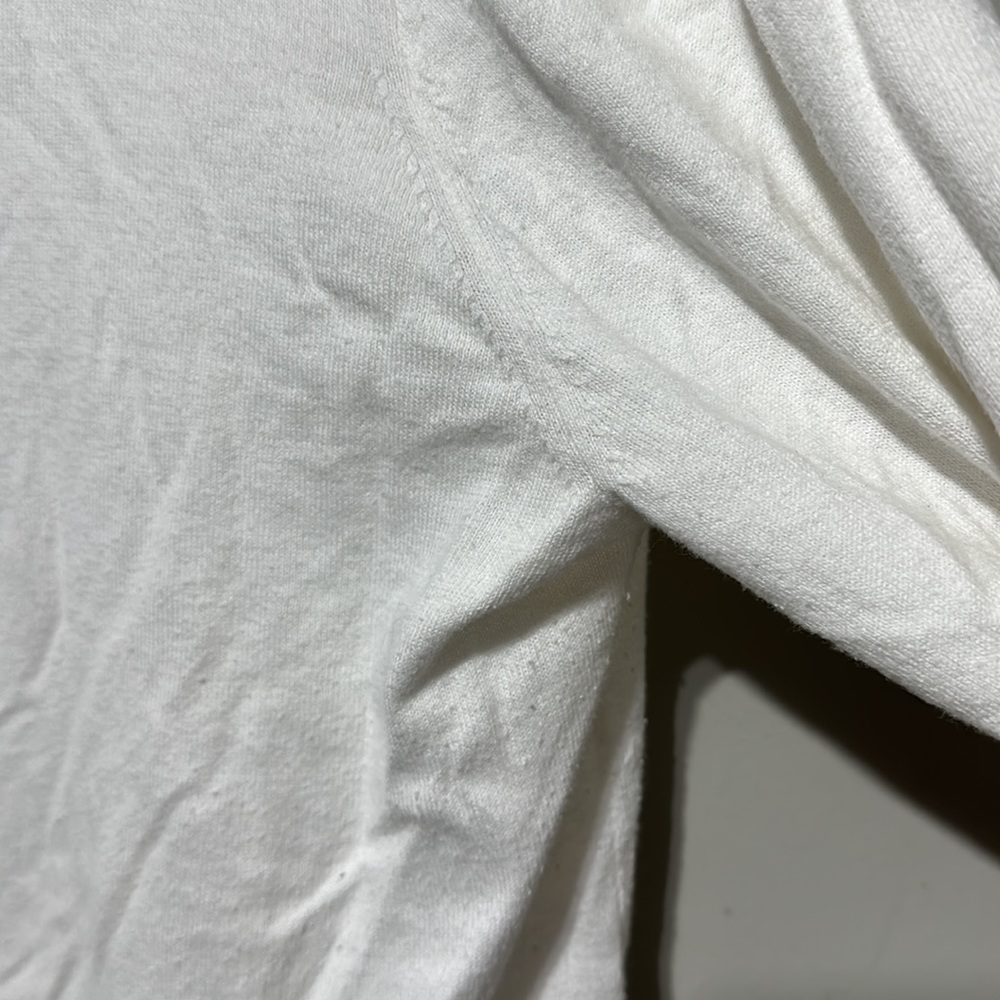 J. Crew Factory Lightweight White Caryn Cardigan. Plus Size XXL - Picture 9 of 9